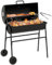 YITAHOME M Barbecue à charbon de bois portable avec plateau à charbon réglable en hauteur et jauge de température pour fête, camping, terrasse, jardin, livré avec pince de cuisine