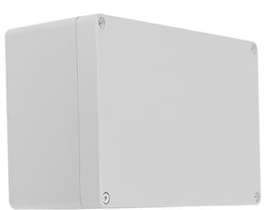 150x200x100 Scatola di giunzione impermeabile IP65 per esterni per telecamera, scatola di giunzione elettronica, scatola di giunzione per cartelli stradali, scatola a parete, bianco