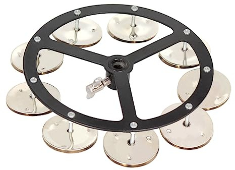 Campana de Hi-hat de Cobre Plata para Batería, Accesorio Profesional