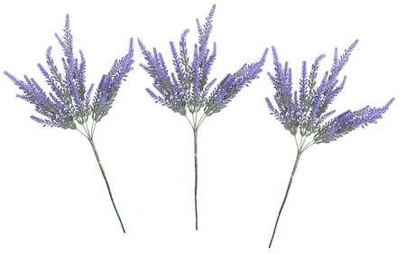 FloristryWarehouse Künstliche Heidekraut-Spray, 60 cm hoch, Violett, 3 Stück