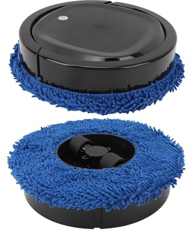 Sxhlseller Robot de Nettoyage Intelligent, Double Usage sans Aspirateur, Efficace et Économique avec Tissu en Velours de Corail Absorbant