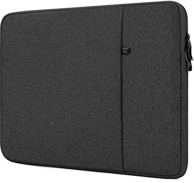 ProElife Funda Portatil 14 Pulgadas para MacBook Pro 14 Pulgadas M5/M4/M3 | Ajuste Preciso, Resistente al Agua, Forro Suave Tipo Ante, Bolsillo Frontal para Accesorios, Protección Acolchada, Negro