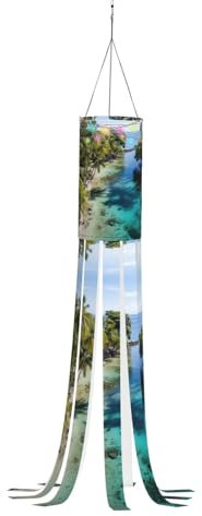Weißer Strand Halloween Geist Windsäcke Fliegende Beleuchtung Zombie Yard Outdoor Dekor Fließende Party Robe Dekorieren Genießen
