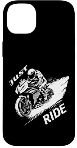 Carcasa para iPhone 14 Plus Motocicleta camiseta motero sudadera con capucha moto motorista funda para teléfono móvil