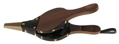 Soufflet de cheminée – Soufflet pour foyer | Soufflet de cheminée à main | Soufflet de poêle à bois avec sangle de suspension | Buse en métal pour cheminée, foyer, poêle à bois, barbecue, camping en