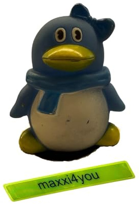 Fahrradhupe Kinderfahrrad Tierfigurhupe Pinguin inkl. maxxi4you Reflexband