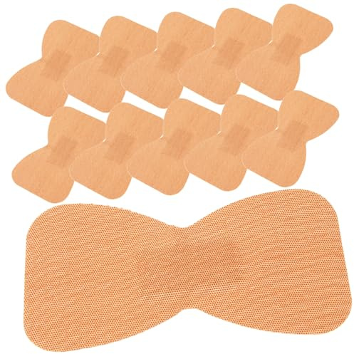 BCOATH Breathable Fabric for Fingers 50pcs Butterfly-Shaped Adhesive Wound Care Stickers Flexible Supplies for Knuckle Joint Protection