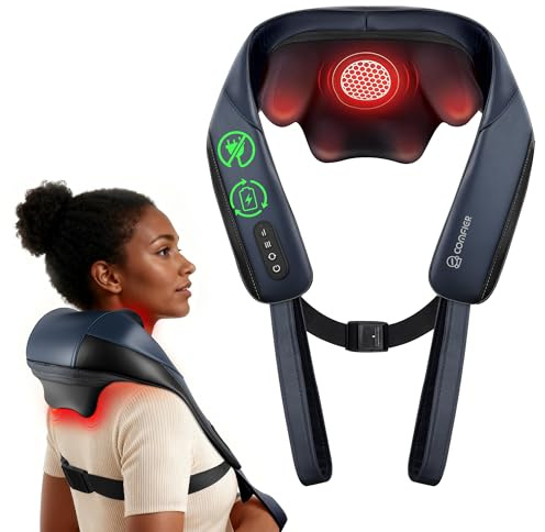 COMFIER Masajeador Cervical Shiatsu, Calentamiento con Grafeno
