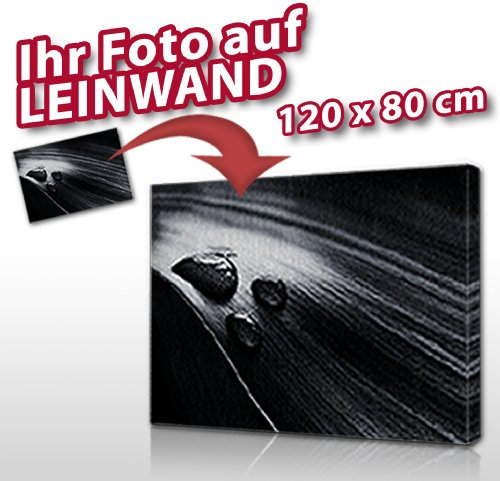 Ihr Foto auf Leinwand - 120cm x 80cm - Leinwanddruck