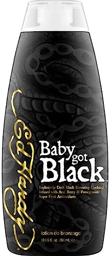 Ed Hardy di Christian Audigier lozione abbronzante Baby Got Nero 300 ml molto scuro