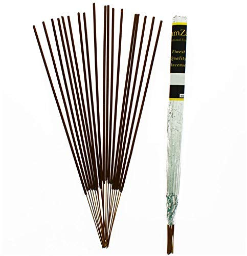 Zam Zam International Fragrances Incense Sticks - Pack of 18 - Foil Wrapped for Extra Freshness (White Linen)