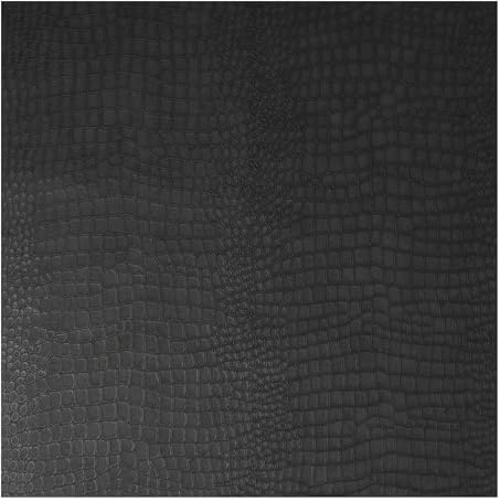 Graham & Brown Papier peint intissé Crocodile Vinyle Expansé 1005 x 52cm Noir | Revêtement Mural, Tapisserie | Ambiance Facile à poser et à enlever