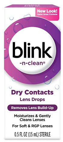 Complete Blink-N-Clean Lens Drops For Soft Contact Lenses, 15 ml (Pack of 2)