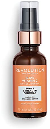 Revolution Skincare London, Sérum éclatant à la vitamine C 12,5%, 30ml
