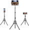 Karoten Soporte Tablet Tripod, Soporte Tableta Ajustable hasta 160cm/65 Pulgadas, 360 ° Ajustable iPad Trípode para iPad Pro, iPad Mini, Samsung Galaxy Tab (Todos los 4,7-13,5 Pulgadas) Soporte iPad