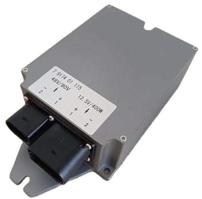JWDAWN Buck Regulator Inverter Transformer 7917401103 7917401115 DC Voltage Converter 48V-80V to 12V 400W Step Down Converter for Linde Forklift E16 E20 E25 E30S