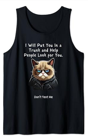 Te pondré en el baúl y ayudaré a la gente a buscar Camiseta sin Mangas