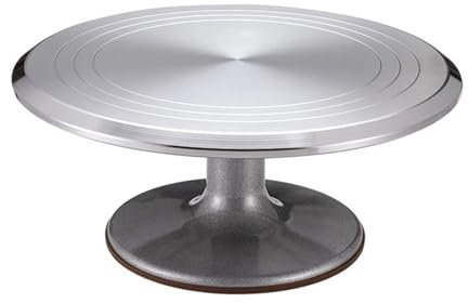 DLZFUDTY TöPferscheibe,Drehscheibe TöPfern 30 cm Töpferscheibe, drehbar, schwenkbar, drehbar, robuster Plattenspieler, Lazy Susan-Drehplatte for Ton, Keramik, Bildhauerei, Monitor, TV-Werkzeug
