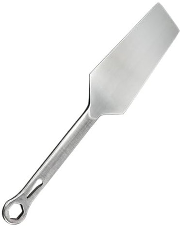 NUOBESTY Cazzuola Per Mattoni Cazzuola Di Misurazione Punta in Acciaio Utensile Multiuso Per Piccoli Lavori Di Riparazione in Muratura Facile Da Pulire e Durevole