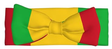 SSIULUS Haarband mit Schleife von Mali, weiches Polyester, mit niedlichem Schleifen-Design, dehnbar und bequem
