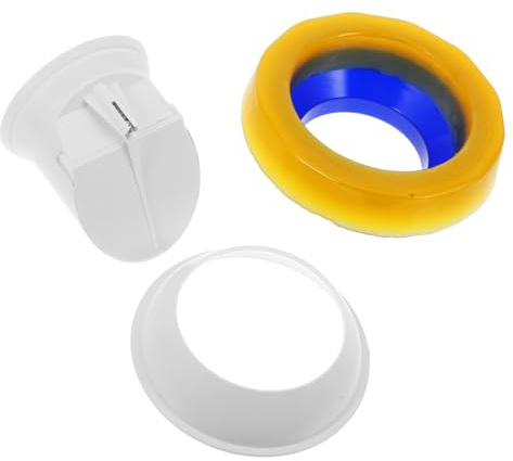HOMSFOU Joint de Cuvette pour Anneau Étanchéité Épais Anti-fuite Compatible avec Wc Standard Résistant à Haute Pression Accessoire Salle de Bain Pratique