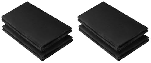 Tacdas Manta de Soldadura Fieltro Carbono Ignífuga, 4 Paquetes, 12 X 27 Pulgadas, Almohadilla Aislante de Alta Temperatura de 1800 ℉, Tapete de Protección Térmica para Soldadura Fuerte