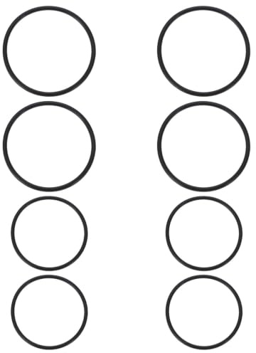 POPETPOP Bracelet de Base en Silicone Noir pour Compteur Vélo, Fixateur Léger et Facile à Installer, pour Routes Accidentées, Pack de 8 Pièces pour Montre de Vélo