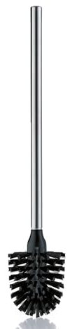 kela Klobürste mit Edelstahlgriff 42,5 cm, Toilettenbürste, LA BROSSE ORIGINAL, Edelstahl matt, schwarz