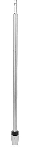 1/4inch Hex Shank Magnetic Bit Holder 300mm Silver Carbon Steel Extension Bar for Electric Drill