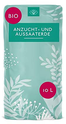 JASKERS® Bio Anzuchterde 60 L | ungedüngt | Torffreie Aussaaterde zur Aufzucht von Tomaten, Chili, Gemüse, Bonsai & Kräuter | Aussaaterde Bio