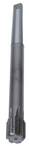 Fafeicy Wolfram-Stahl-Reibahlen, 6-Klingen-Reibahlen mit Schnell Bohrender Legierung, Konischer Schaft, 0,9 Zoll Klingen-Durchmesser Wolfram-Stahl-Reibahle für Gusseisen-Formstahl, Reibahle Aus