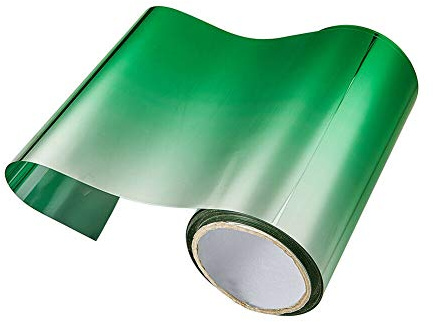 Doumneou PelíCula de Tintado para AutomóViles Parte Superior Parabrisas Delantero LáMina ProteccióN Solar Gradiente 20X150Cm (Verde)