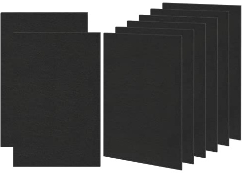Aeramax300 Filtro di ricambio 8X Filtro a carbone attivo