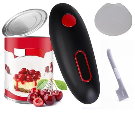 Elektrisk burköppnare, elektrisk automatisk burköppnare, lämplig för öppning av burkar i olika storlekar manuella burköppnare topprankade