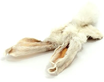 SKIPPER'S Farm Shop Tasty Turkey Slices 200g - Gently Air Dried, Good for Stomach & Digestion, Suitable for all Life Stages, High Value Reward, 100% Natural, Grain-Free (Furry Rabbit Ears 75 g)