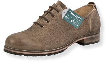 Stockerpoint Men's Caruso Oxford Haferl Shoes, Nut-Spotted, 44 EU, Nut Specked, 10 UK