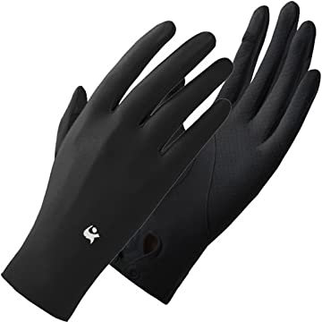Slip Gloves Non Outdoor Gloves Sun Women's Driving Gloves Gloves / Mittens Latex Gloves Long (Black, One Size)