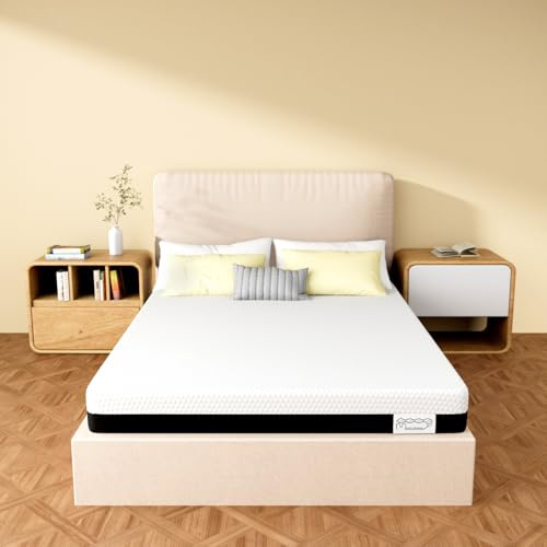 Memory Matratzen Materasso 140x200 cm in schiuma fredda, altezza 16 cm, rigidità H3, 7 zone di supporto, sfoderabile, perfetto per camere da letto familiari (140x200x16cm)