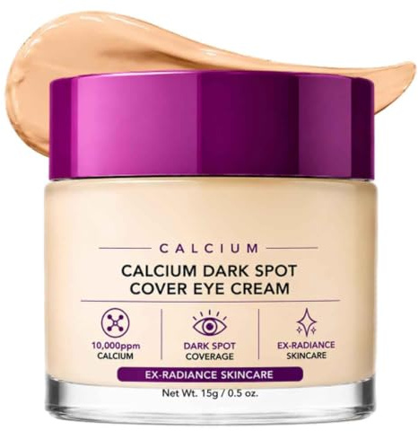 Crema Coreana Para El Contorno De Los Ojos Con Calcio Contra Las Manchas Oscuras, Relleno Hidratante Con Colágeno, Reduce La Hinchazón, Las Arrugas Y Las Ojeras, Hidrata En Profundidad (1pcs)