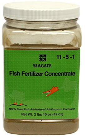 Seagate Products Fish Fertilizer Concentrate Powder 42 Ounce Jar