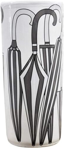 Black & White Retro Umbrella Stand