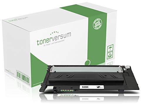 Toner kompatibel mit Samsung CLT-K406S Schwarz Druckerpatrone für CLP 360 365 Xpress C410w C460w C460fw CLX 3300 3305 Laserdrucker