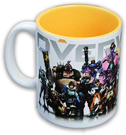 Overwatch Heroes/ Inside Color 16oz Coffee Mug
