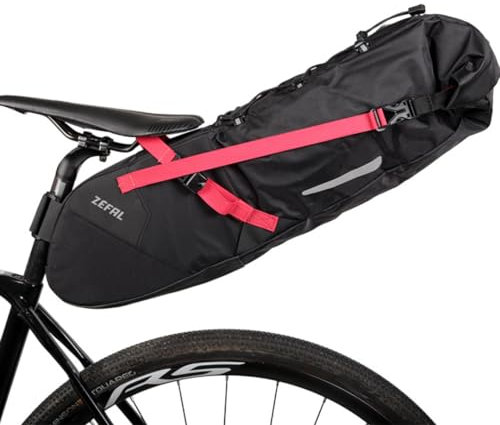 Zefal 231186 - wasserdichte tasche für die sattelstütze z adventure r17 17 l, Schwarz
