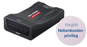 Convertisseur Péritel HDMI (convertit Le Signal péritel pour de Nouveaux appareils vers HDMI jusqu'à 1080p)