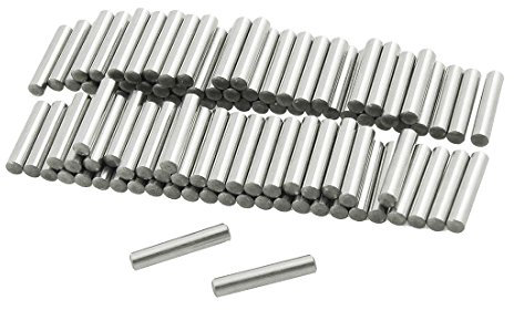 100 Stück Edelstahl 3 mm x 15,8 mm Spannstifte Befestigung der Elemente