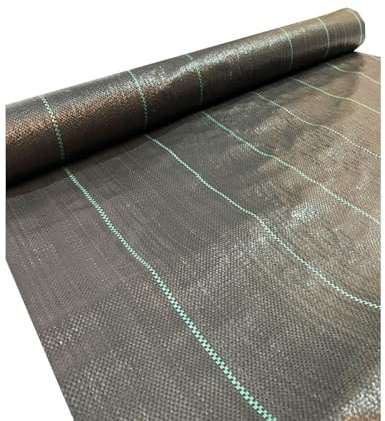 Jardin202 - Malla Antihierbas | Malla contra Malas Hierbas, Gramaje 110 Gramos Geotextil | Protección césped Artificial | Rollos Completos | 2x5 m (10m2) -