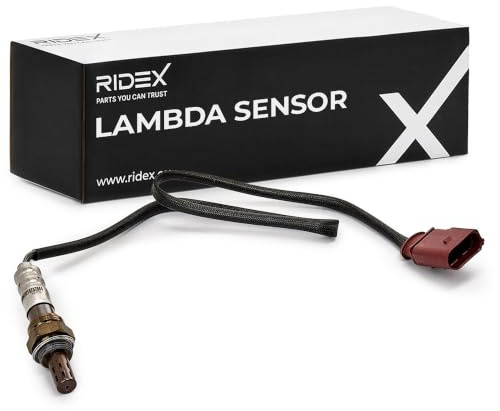 RIDEX 3922L0377 Lambdasonde Oxygen O2 Sensor Beheizt Kompatibel mit VW Golf 6 5K1 6E906265Q 6A906262CS 3C906262R