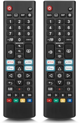Universal for LG Smart TV Remote Control Replacement (Pack of 2)