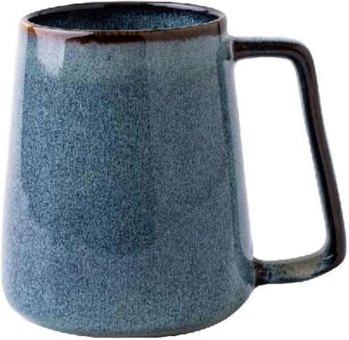 Taza de café grande de 700 ml, taza de café de porcelana, taza de cerámica de gres, taza de capuchino XXL